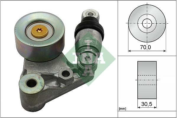 Belt Tensioner, V-ribbed belt